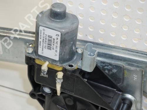 Front right window mechanism PEUGEOT 208 I (CA_, CC_) 1.6 BlueHDi 100 | BP18178825C23 