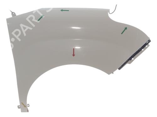 Used Right front fenders FIAT DOBLO Cargo (263_) 1.3 D Multijet (90 hp) 29422066