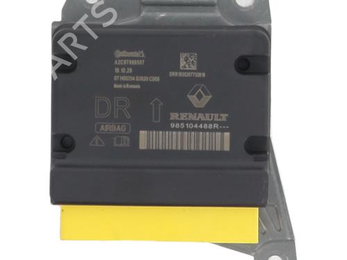 Kollisjonspute styreenhet RENAULT CLIO V (B7_) 1.0 TCe 100 (B7MT) (101 hp) 30103898