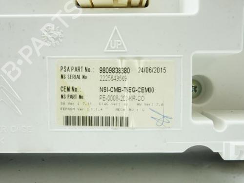Instrument cluster PEUGEOT 308 II (LB_, LP_, LW_, LH_, L3_) 1.6 HDi 100 | BP18178789C47 