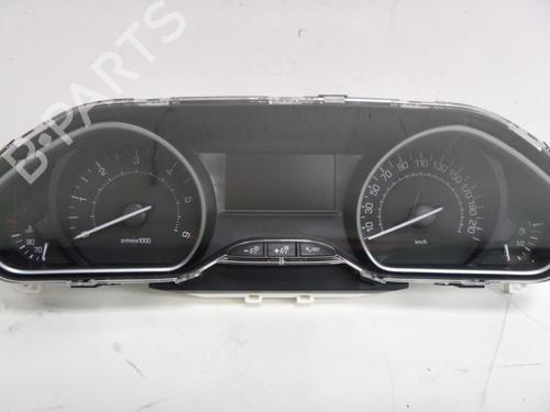 Instrument cluster PEUGEOT 208 I (CA_, CC_) 1.6 BlueHDi 100 | BP18197856C47