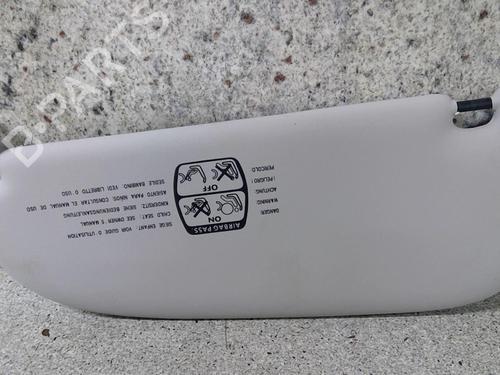 Right sun visor PEUGEOT 206+ (2L_, 2M_) 1.4 i (2LKFWA, 2MKFWA) | BP18179236I2 