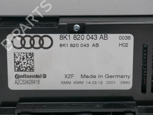 Climate control AUDI A4 B8 (8K2) 2.0 TDI | BP18172348I5 