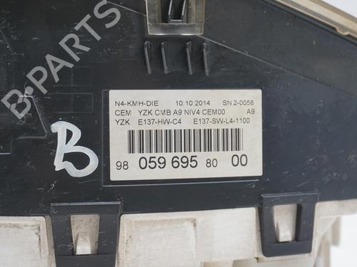 Instrument cluster PEUGEOT 2008 I (CU_) 1.6 HDi | BP18187475C47 