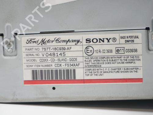 Radio FORD MONDEO IV (BA7) 1.8 TDCi | BP18176478E6 