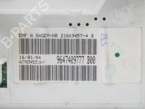 Multifunctionele display PEUGEOT 206 Hatchback (2A/C) 1.4 i | BP18186968C48 