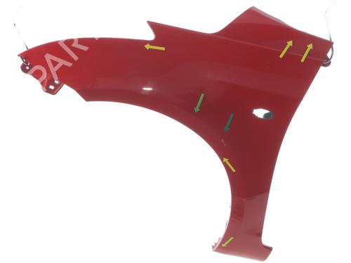 Used Left front fenders SUZUKI SWIFT IV (FZ, NZ) 1.2 (AZH412, ZC72S) (94 hp) 29961097