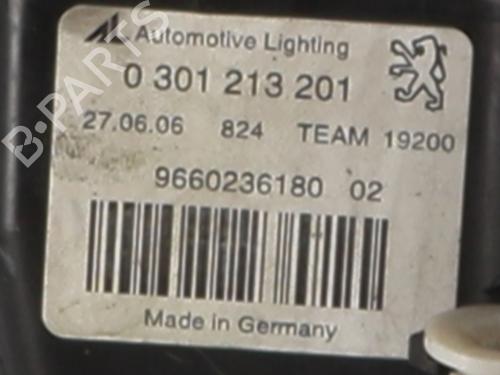 Left headlight PEUGEOT 407 SW (6E_, 6D_) 1.6 HDi 110 | BP19731723C28 
