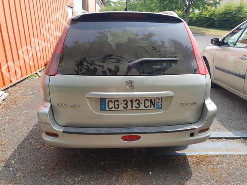 Right taillight PEUGEOT 206 SW (2E/K) 2.0 HDi | BP18177753C35 
