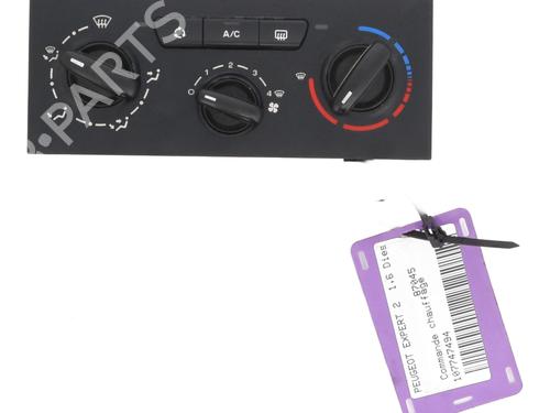 Used Climate control PEUGEOT EXPERT Van (VF3A_, VF3U_, VF3X_) 1.6 HDi 90 8V (90 hp) 27181122