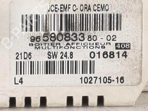Display monitor PEUGEOT 207 (WA_, WC_) 1.4 16V | BP19731510C48 