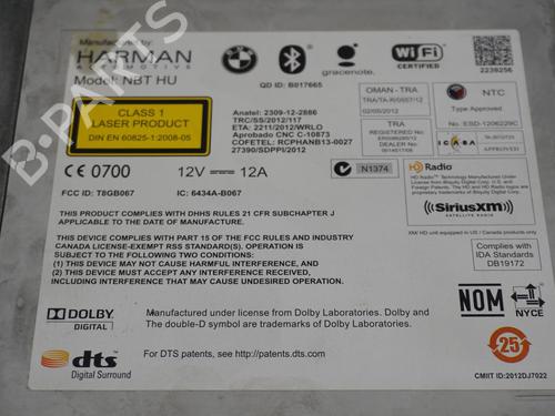 Radio BMW 3 Touring (F31) 330 d xDrive | BP18172831E6