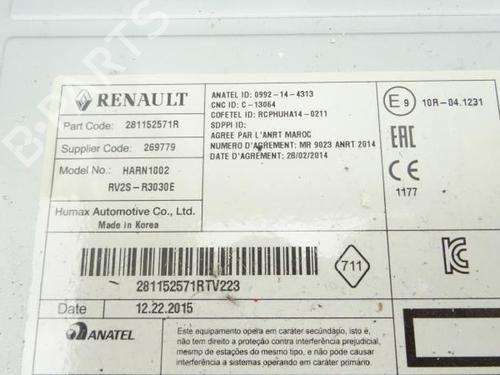 Radio RENAULT CLIO IV (BH_) 1.5 dCi 75 | BP19728791E6
