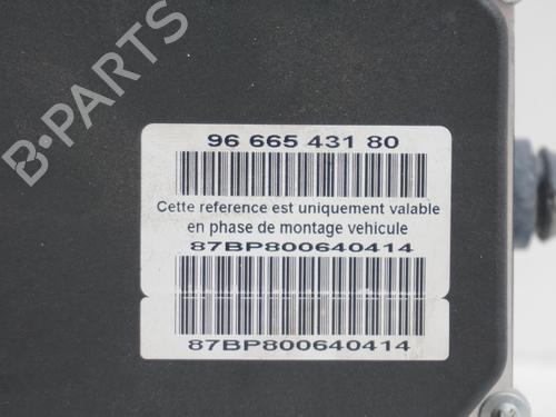 ABS pump PEUGEOT 407 (6D_) 2.0 HDi (6DRHRH) | BP18187509M43 