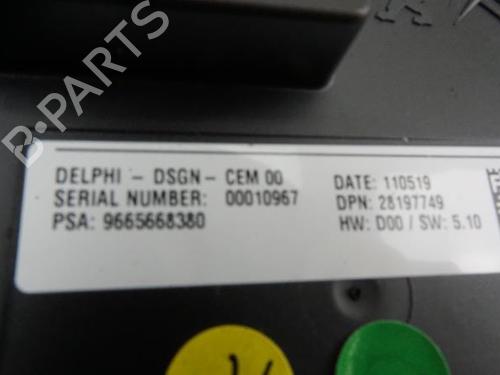 Middle console PEUGEOT 508 I (8D_) 1.6 THP | BP18185709I22 