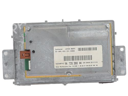 Display monitor CITROËN DS3 (SA_) 1.6 HDi 90 | BP19646226C48 