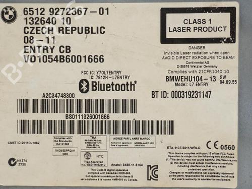 Radio BMW 1 (F20) 116 i | BP18186932E6 