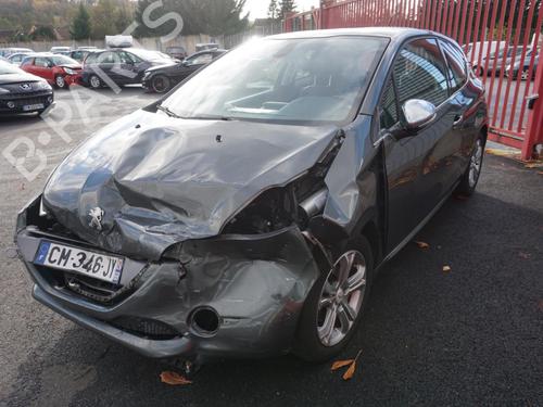 Front right window mechanism PEUGEOT 208 I (CA_, CC_) 1.6 HDi | BP18194327C23 