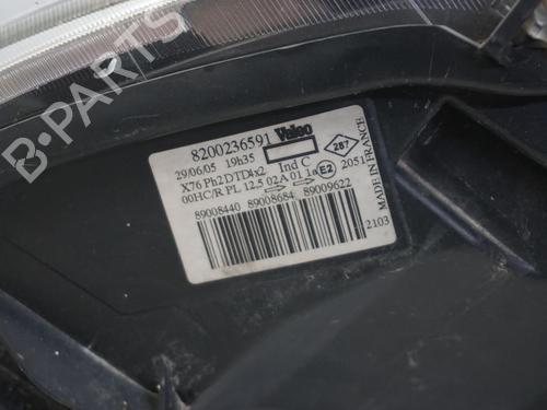 Right headlight RENAULT KANGOO (KC0/1_) 1.5 dCi (KC08, KC09) | BP22517692C29 