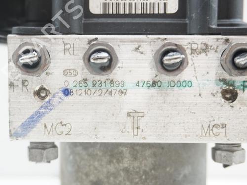ABS pump NISSAN QASHQAI I (J10, NJ10) 1.6 | BP18177387M43 