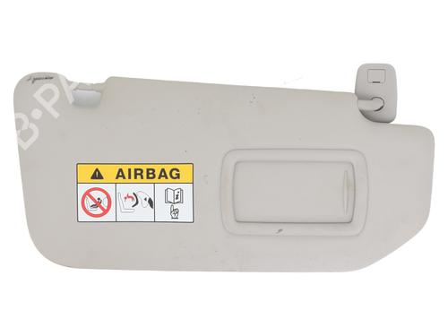 Used Right sun visor RENAULT GRAND SCÉNIC IV (R9_) 1.7 Blue dCi 120 (R9A7, R9A8) (120 hp) 24612038