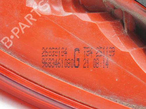 Used Left tailgate light PEUGEOT 3008 I MPV (0U_) 1.6 HDi (109 hp) 18174689