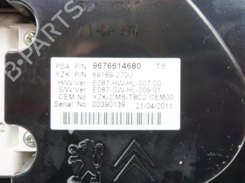 Instrument cluster PEUGEOT 3008 I MPV (0U_) 1.6 HDi | BP18175526C47 