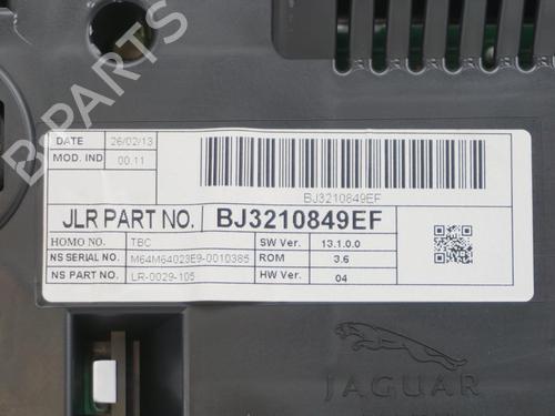 Instrument cluster LAND ROVER RANGE ROVER EVOQUE (L538) 2.2 D 4x4 | BP18186831C47 