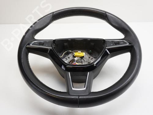 Used Steering wheel SKODA FABIA III (NJ3) 1.2 TSI (90 hp) 18192457