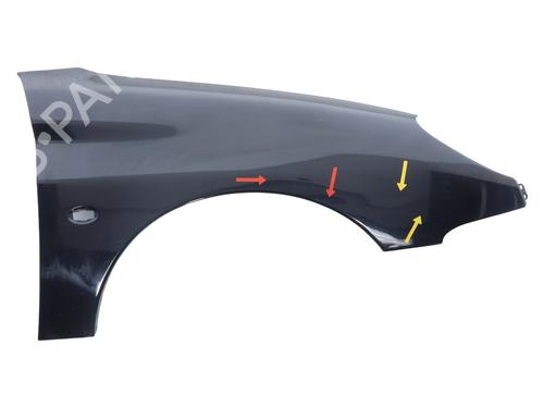 Used Right front fenders PEUGEOT 206 Hatchback (2A/C) 1.4 HDi eco 70 (68 hp) 28570060