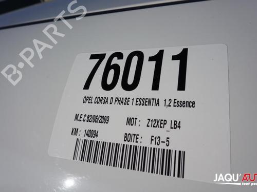 Left front driveshaft OPEL CORSA D (S07) 1.2 (L08, L68) | BP18189627M38