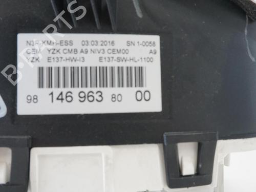 Instrument cluster PEUGEOT 208 I (CA_, CC_) 1.2 VTI 82 | BP18180836C47