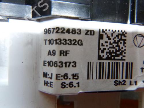 Climate control PEUGEOT 208 I (CA_, CC_) 1.6 HDi | BP18182599I5