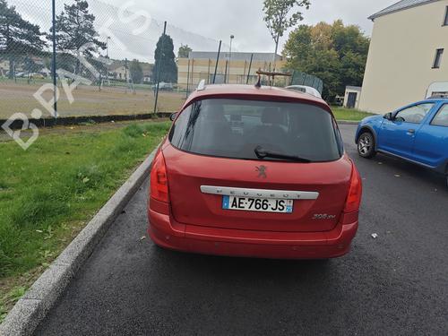 Rear bumper PEUGEOT 308 SW I (4E_, 4H_) 1.6 HDi | BP29511741C8 