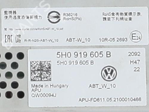 Radio VW GOLF VIII (CD1, DA1) 1.4 GTE Plug-in Hybrid | BP34251798E6  - Image 7