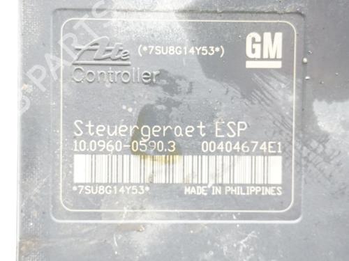 ABS pump OPEL ZAFIRA / ZAFIRA FAMILY B (A05) 1.7 CDTI (M75) | BP18189273M43 