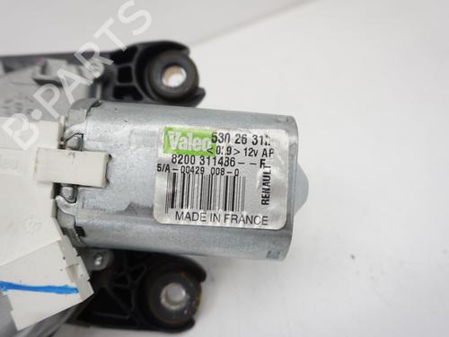 Rear wiper motor RENAULT TWINGO II (CN0_) 1.2 16V (CN0K, CN0V, CN0A) | BP19729441M102 