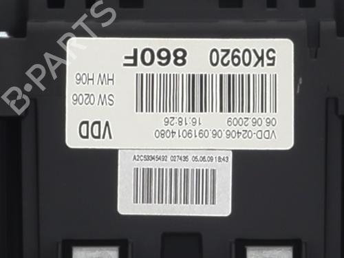 Instrument cluster VW GOLF VI (5K1) 1.4 | BP30821906C47 - Image 3