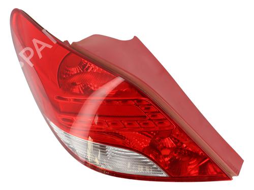 Used Left taillight PEUGEOT 207 (WA_, WC_) 1.4 HDi (68 hp) 20856549