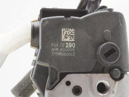 Front right lock PEUGEOT 5008 (0U_, 0E_) 2.0 HDi 150 / BlueHDi 150 | BP18192746C97 