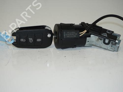 Used Ignition barrel PEUGEOT 208 I (CA_, CC_) 1.2 VTI 82 (82 hp) 18182192