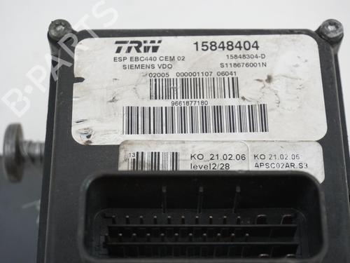 Used ABS pump ABS pump PEUGEOT 407 Coupe (6C_) 2.7 HDi (204 hp) 18195370 18195370