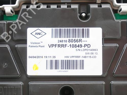Instrument cluster RENAULT CAPTUR I (J5_, H5_) 1.2 TCe 120 | BP18181542C47