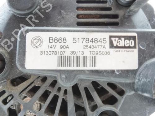 Generator FIAT PUNTO EVO (199_) 1.3 D Multijet (199AXC1A, 199BXC1A, 199AXT1A, 199BXT1A) (75 hp) 18174931