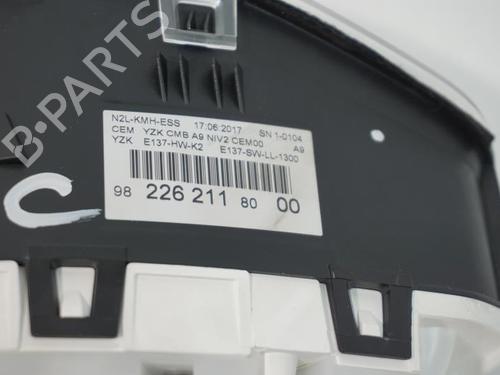 Instrument cluster PEUGEOT 208 I (CA_, CC_) 1.2 VTI 82 | BP18175291C47