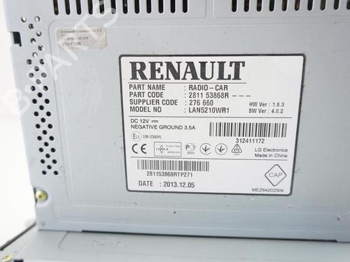 Radio RENAULT CLIO IV (BH_) 1.2 16V | BP20700656E6 