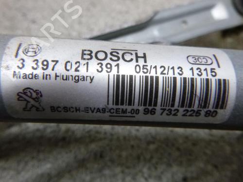 Used Front wiper motor PEUGEOT 208 I (CA_, CC_) 1.6 HDi (92 hp) 18175682