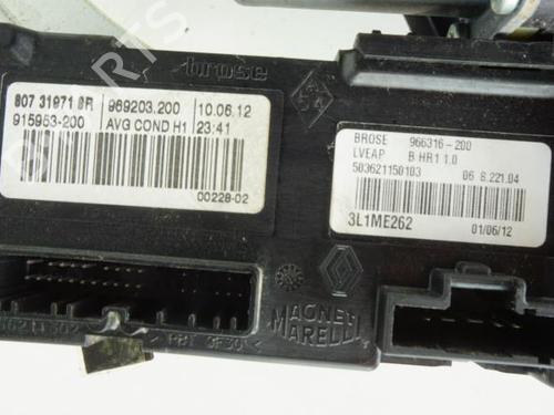 Front left window mechanism RENAULT SCÉNIC III (JZ0/1_) 1.5 dCi | BP18197049C22