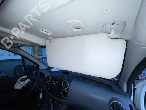 Used Right sun visor PEUGEOT PARTNER Box Body/MPV 1.6 HDi / BlueHDi 75 (75 hp) 22341045