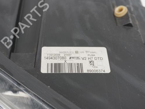 Right headlight PEUGEOT 807 (EB_) 2.2 HDi | BP18176505C29 